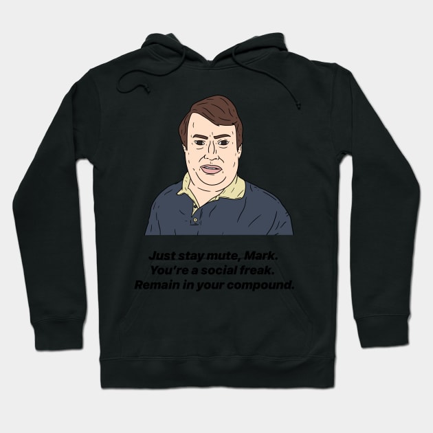 MARK CORRIGAN | SOCIAL FREAK Hoodie by tommytyrer